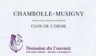 Domaine du Couvent Chambolle-Musigny - Clos de l'Orme 2022 (750)